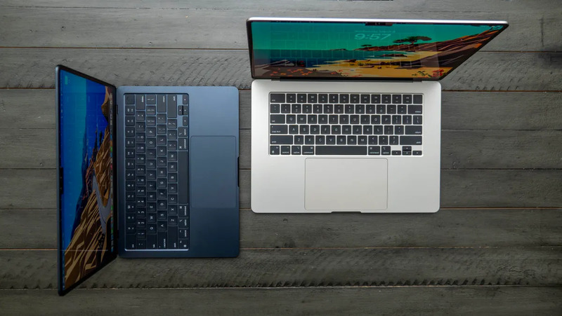 So sánh MacBook Air M3 vs Pro M2